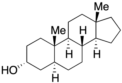 5α-ANDROSTAN-3α-OL  Structure