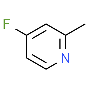 4-Fluoro-2-methylpyridine  Structure