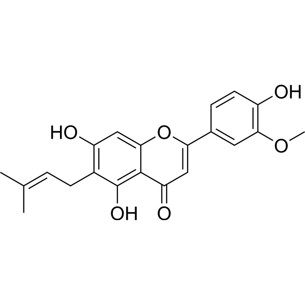 Cannflavin B Structure
