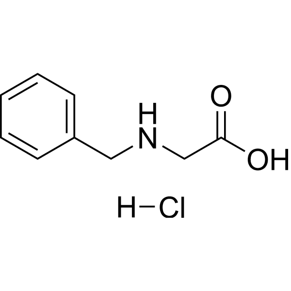 N-Benzylglycine hydrochloride Structure