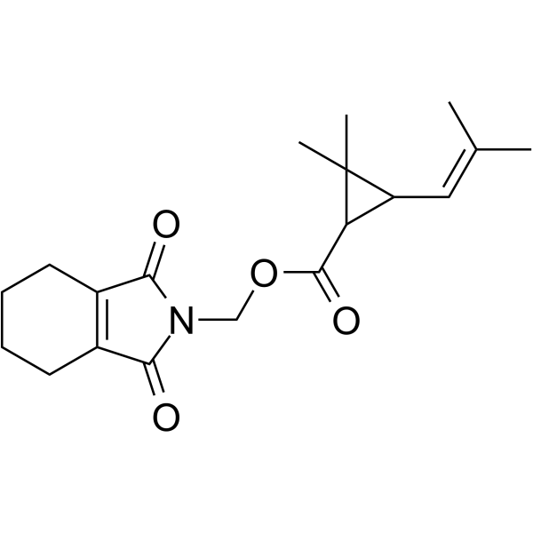 Tetramethrin Structure