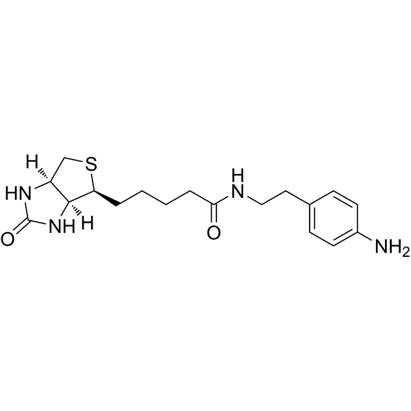 Biotin-aniline Structure