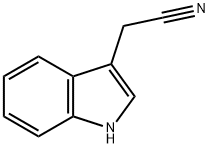 3-Indoleacetonitrile Structure