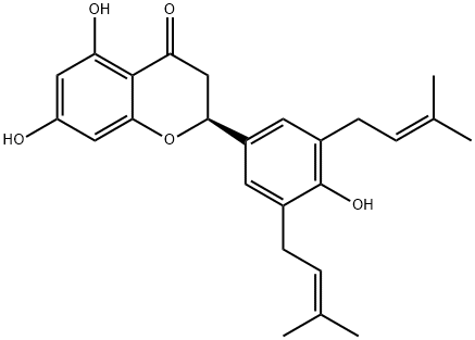 Abyssinone V Structure