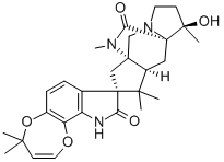 Paraherquamide A Structure