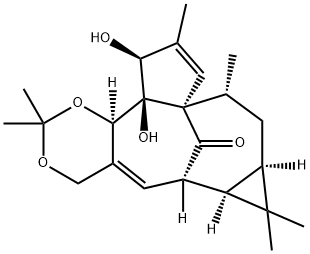Ingenol-5,20-acetonide Structure
