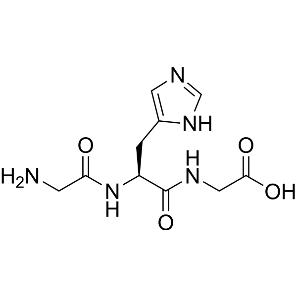 Glycylhistidylglycine Structure