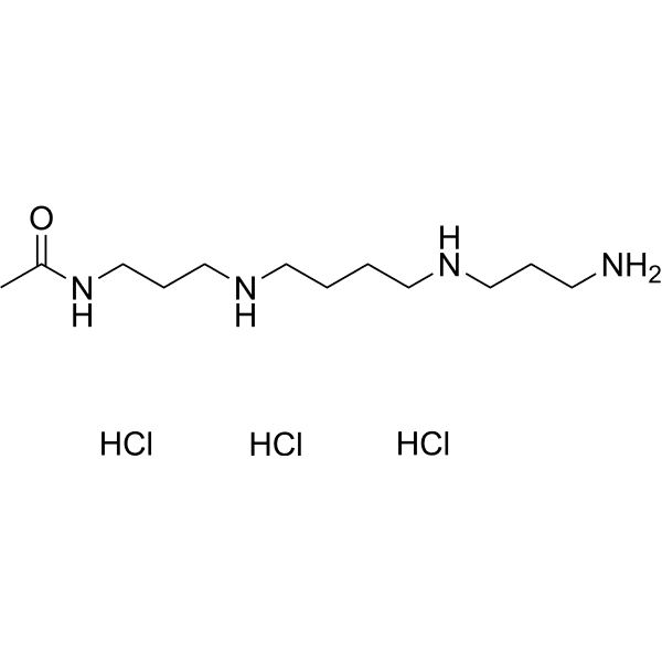 N1-Acetylspermine trihydrochloride Structure