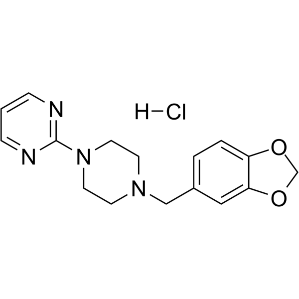 Piribedil hydrochloride Structure