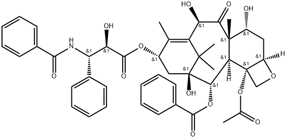 7-Epi-10-deacetyl-taxol Structure