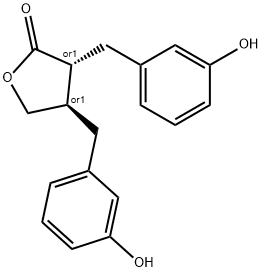 Enterolactone Structure