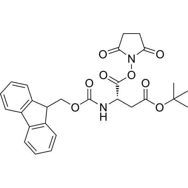 Fmoc-Asp(OtBu)-Osu Structure