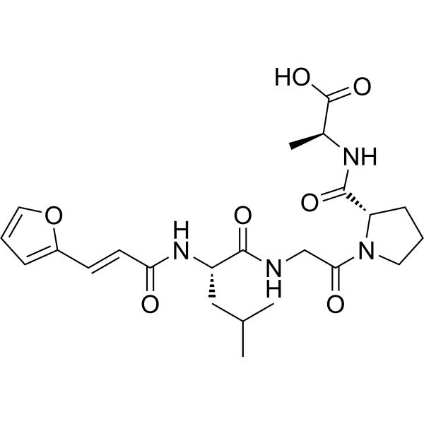 FA-Leu-Gly-Pro-Ala-OH Structure