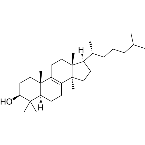 Dihydrolanosterol Structure