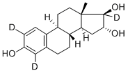 Estriol-d3 Structure