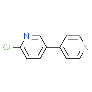 6-Chloro-3,4'-bipyridine  Structure