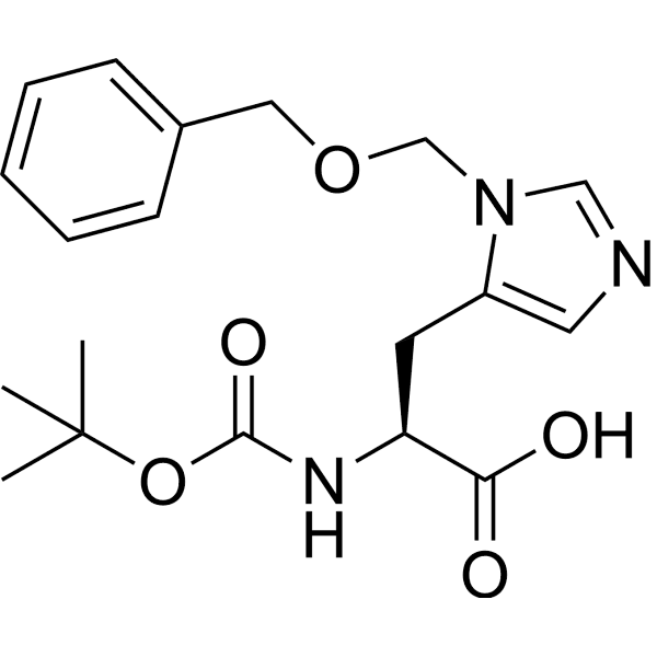 Boc-His(Bom)-OH Structure