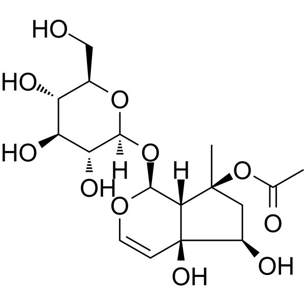 8-O-Acetylharpagide Structure