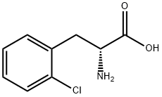 H-D-Phe(2-Cl)-OH Structure