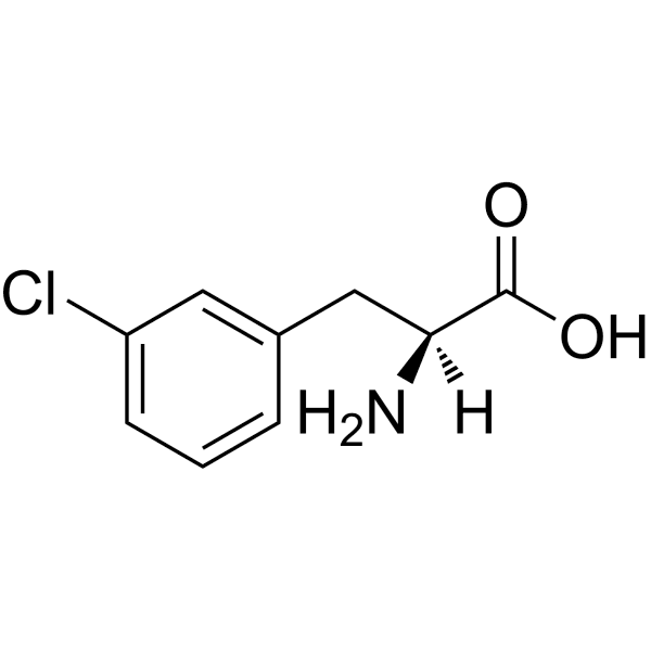 H-Phe(3-Cl)-OH Structure