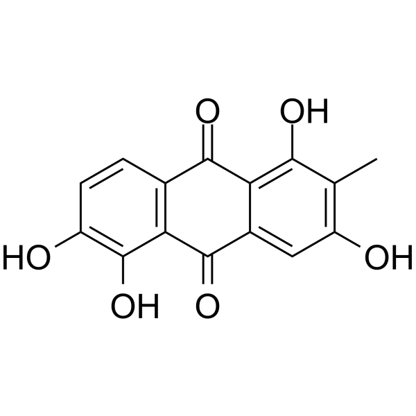 3-Hydroxymorindone  Structure