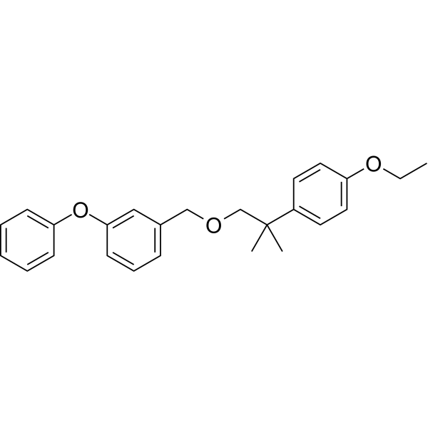 Etofenprox  Structure