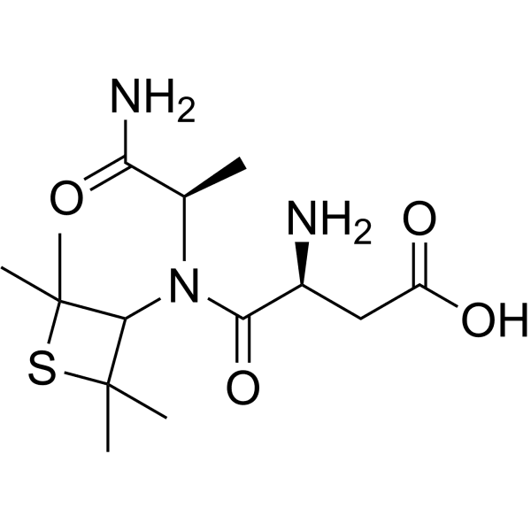 Alitame anhydrous Structure