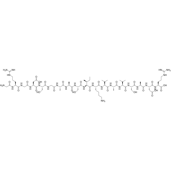 FN-A208 fusion peptide Structure