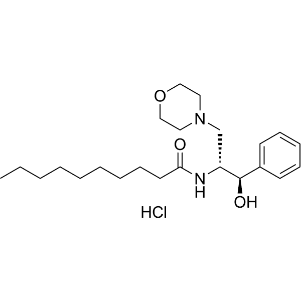 DL-threo-PDMP hydrochloride Structure