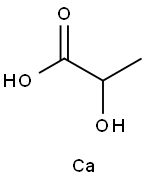 Lactate calcium Structure