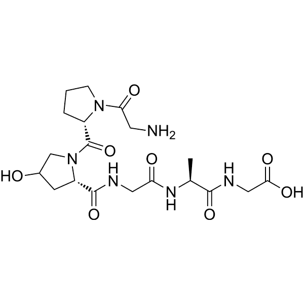 Antiarrhythmic peptide (cattle atrium) Structure