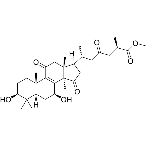 Methyl Ganoderic acid B Structure