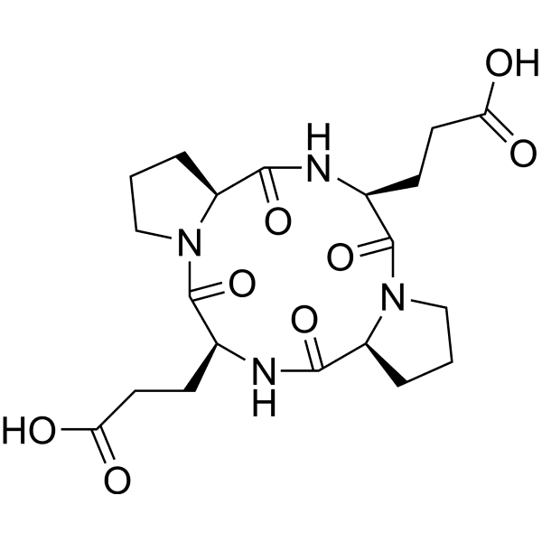 Cyclopetide 1 Structure