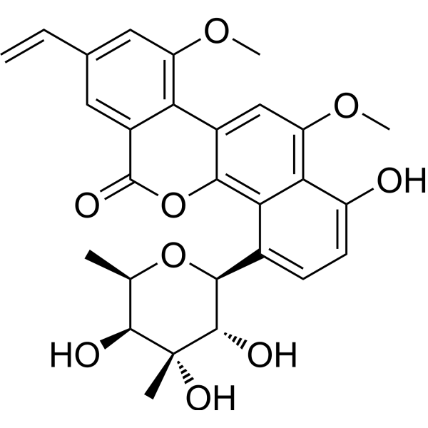 Chrysomycin A Structure