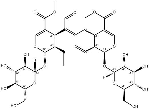 (Z)-Aldosecologanin (Centauroside) Structure
