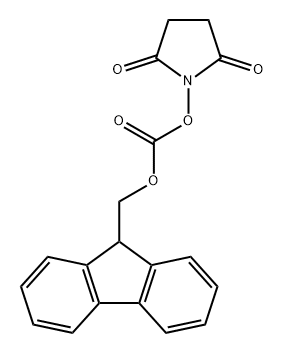 N-Fmoc-succinimide Structure