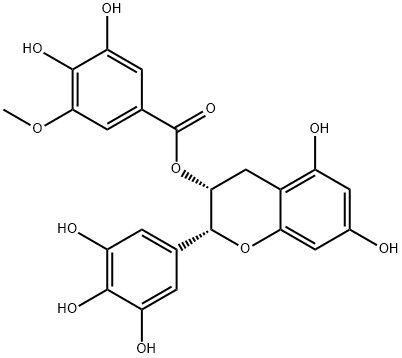 (-)-EGCG-3''-O-Me Structure