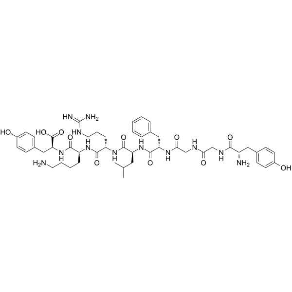 α-Neoendorphin (1-8) Structure