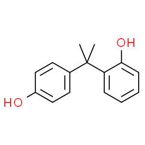 o-[1-(4-hydroxyphenyl)-1-methylethyl]phenol  Structure