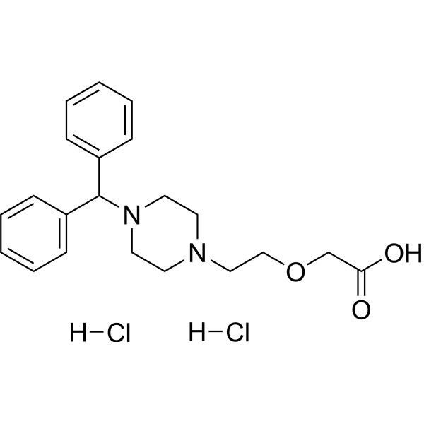 Deschloro Cetirizine dihydrochloride Structure