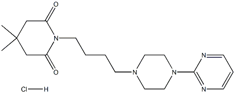 Gepirone Hydrochloride Structure