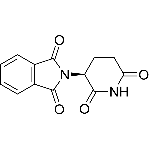 (S)-Thalidomide Structure
