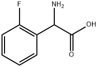 2-Amino-2-(2-fluorophenyl)acetic acid Structure
