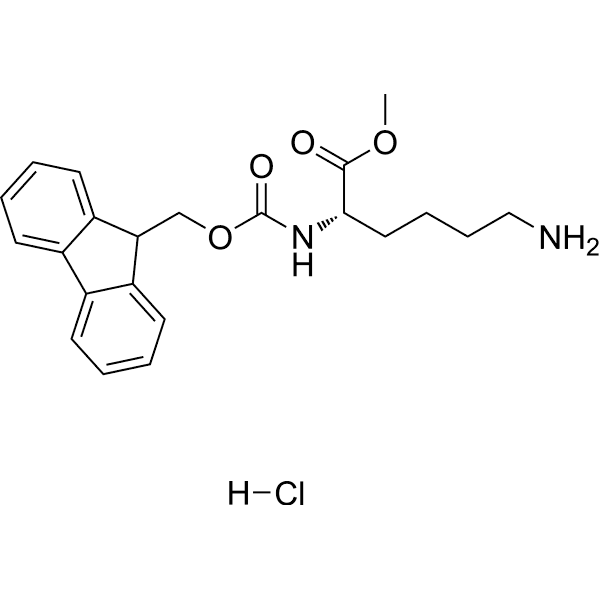 Fmoc-Lys-OMe.HCl Structure