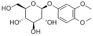 3,4-Dimethoxyphenyl glucoside Structure