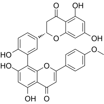 2,3-Dihydropodocarpusflavone A Structure