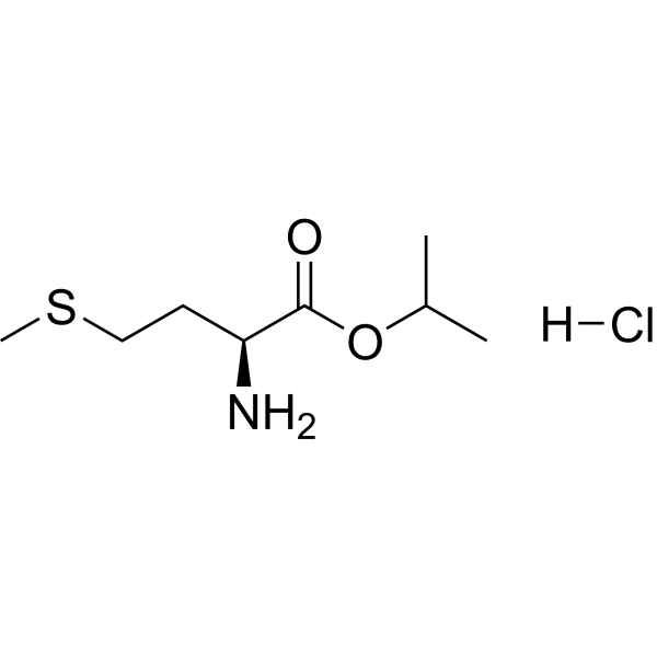 H-Met-OiPr hydrochloride Structure