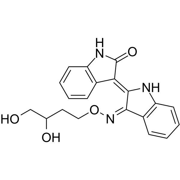 Indirubin Derivative E804 Structure