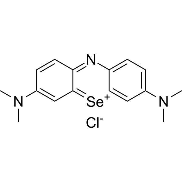Selenomethylene blue Structure