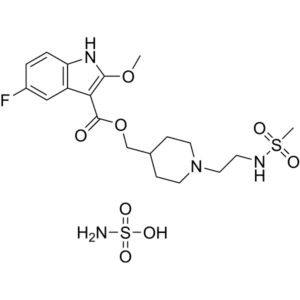 GR125487 sulfamate  Structure